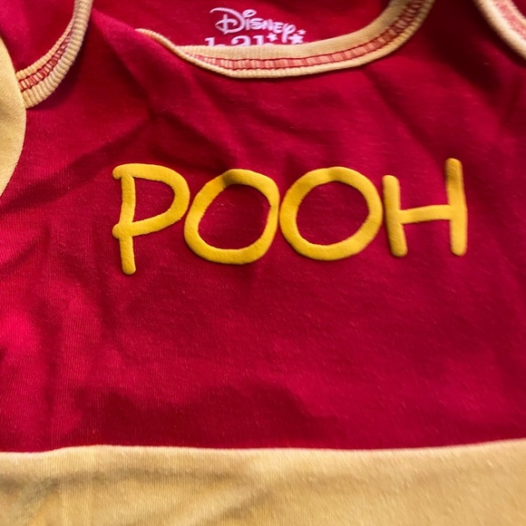 Disney Winnie the Pooh Red and Yellow Bodysuit - Picture 4 of 4